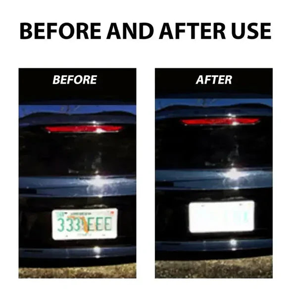 License Plate Reflective Spray